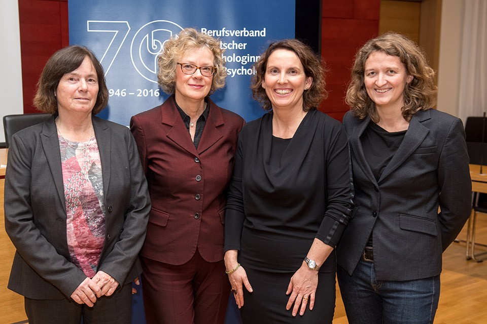 Vorstand Sektion Rechtspsychologie: Cornelia Orth, Mareike Hoese, Dr. Anja Kannegießer, Dr. Ann-Christin Posten