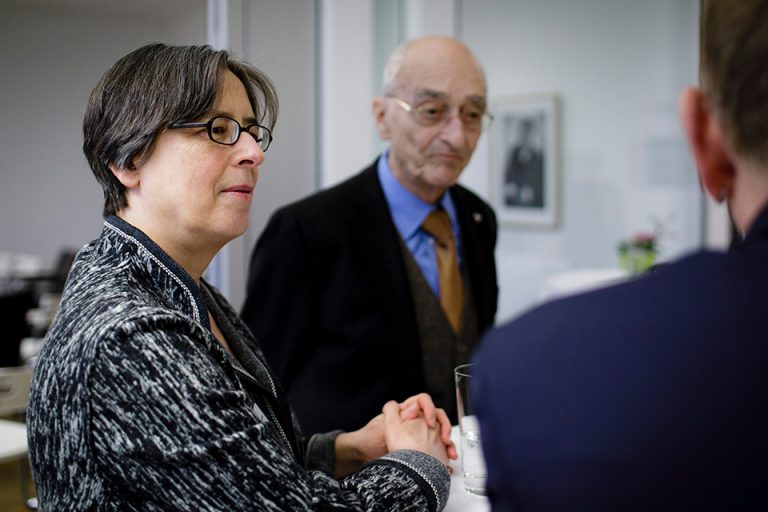 Annette Schlipphak, Vizepräsidentin Berufsverband Deutscher Psychologinnen und Psychologen, Günther Romkopf, Sektion Rechtspsychologie