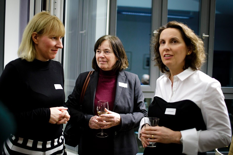 Stefanie Grunert, Interel, Cornelia Orth und Anja Kannegießer, Vorstand Sektion Rechtspsychologie